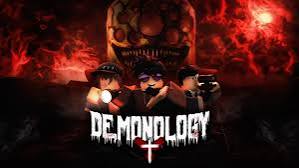 Discovery splash banner for Demonology Roblox Discord server