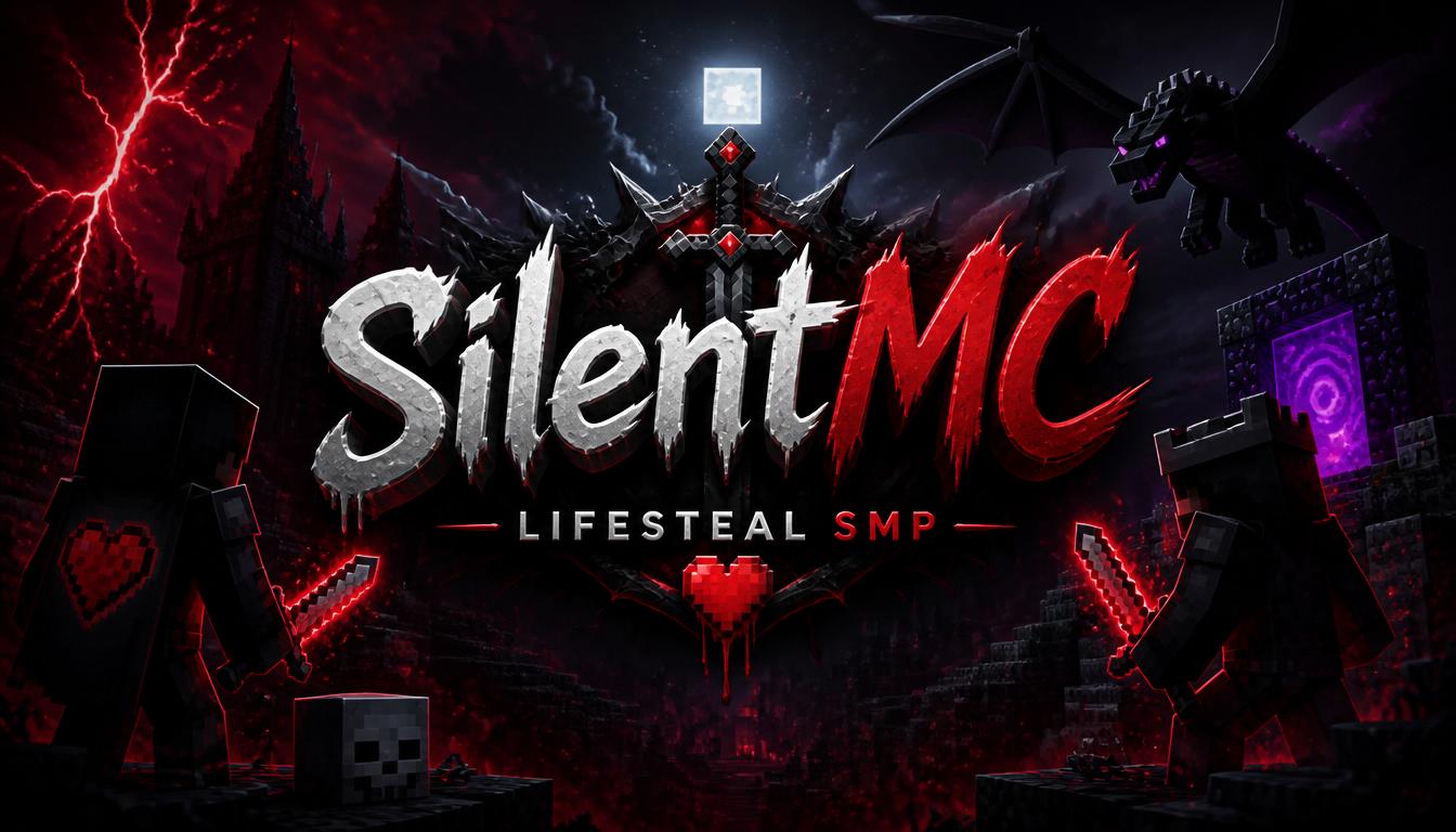 Discovery splash banner for SilentMC Discord server