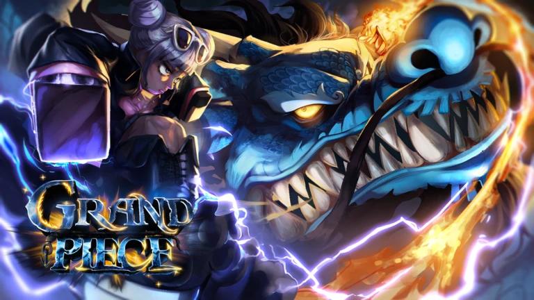 Discovery splash banner for Grand Piece Online Trading & Values Discord server