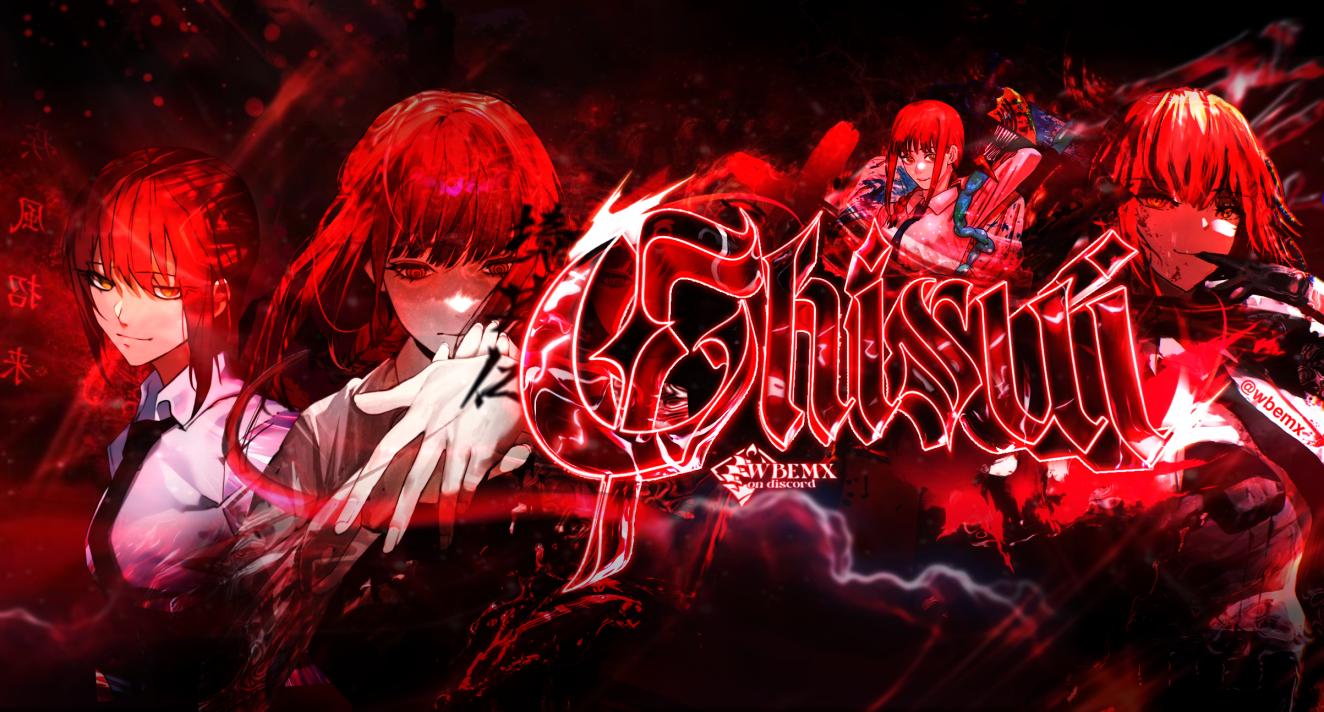 Discovery splash banner for ⟡ 𓂃 Chisui – Anime & Manga #Çekiliş Discord server