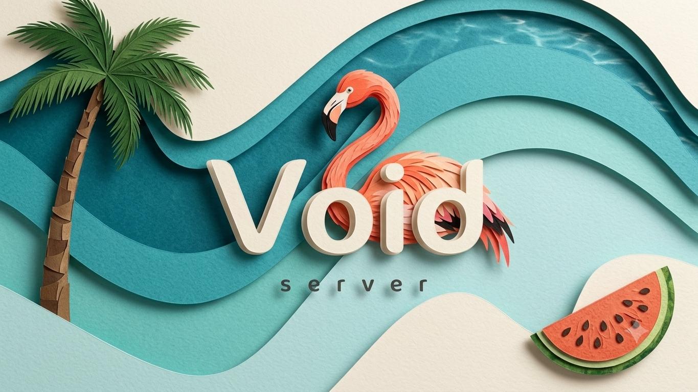 Discovery splash banner for Void Discord server
