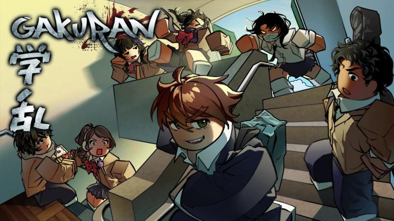 Discovery splash banner for Gakuran | Roblox Discord server