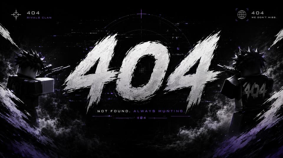 Discovery splash banner for 404 (π‘π²πΏπͺπ΅πΌ ππ΅πͺπ·) Discord server
