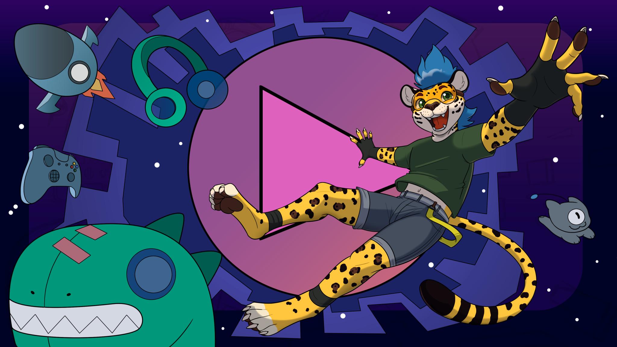 Discovery splash banner for Furry Brasil 2.0 Discord server
