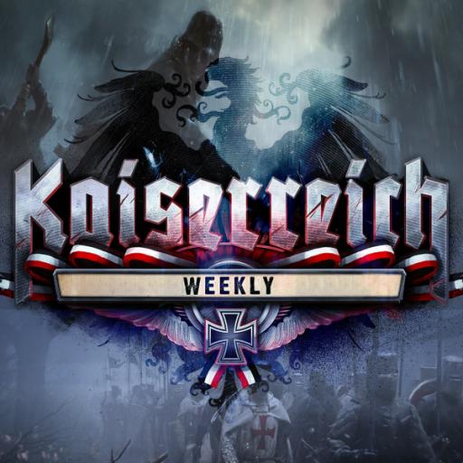 Discovery splash banner for Kaiserreich Weekly Discord server