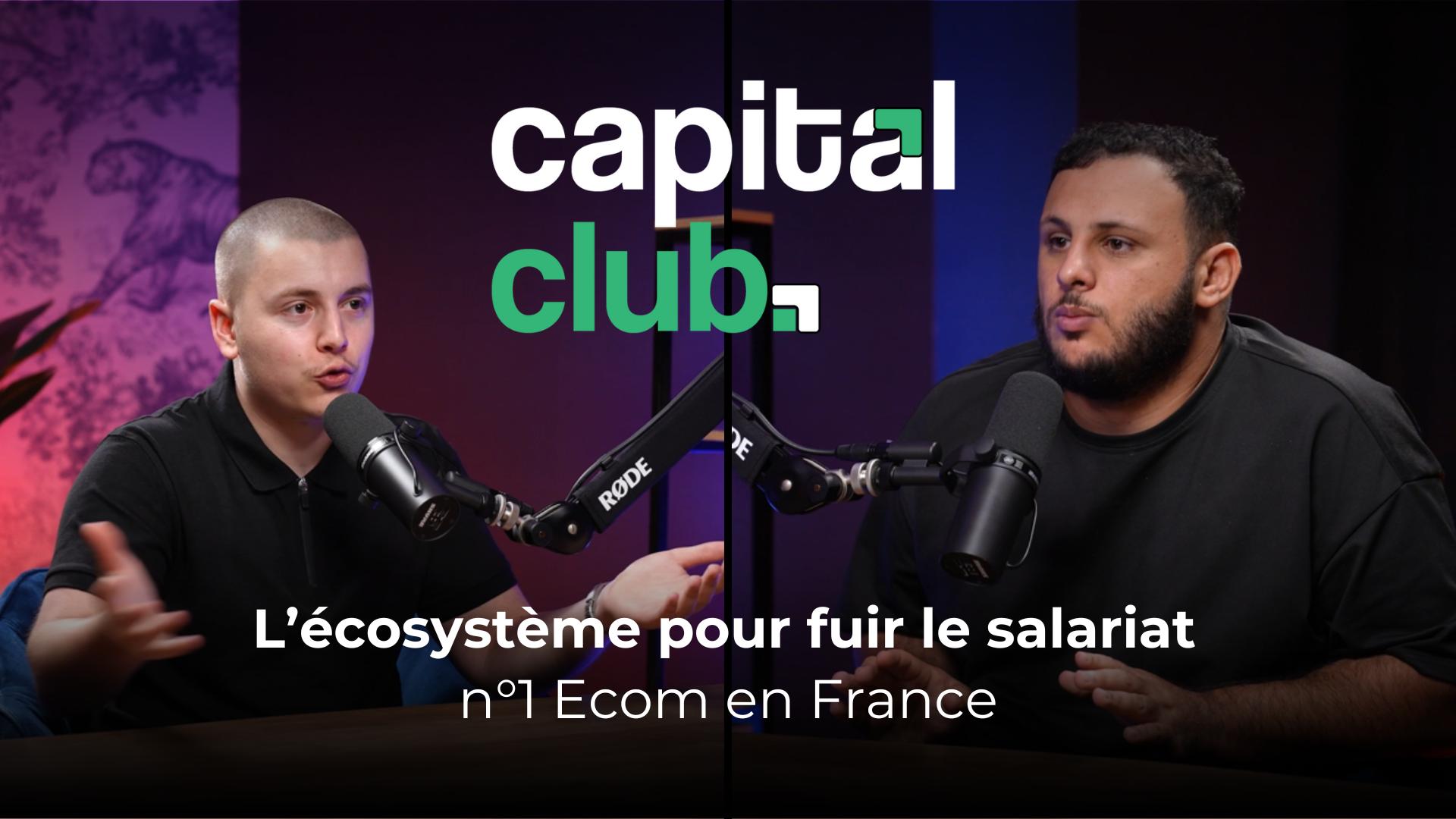 Discovery splash banner for LE CAPITAL CLUB Discord server