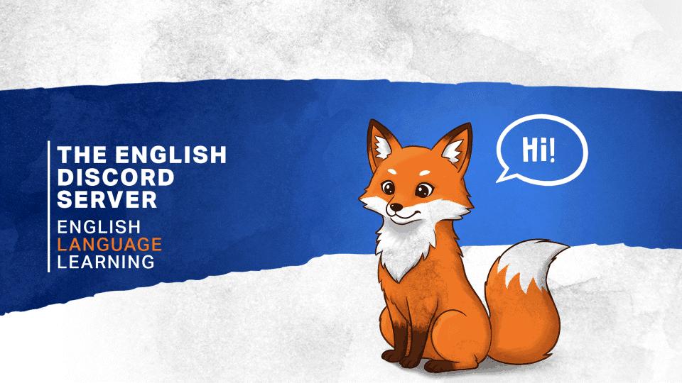 Discovery splash banner for English Discord server