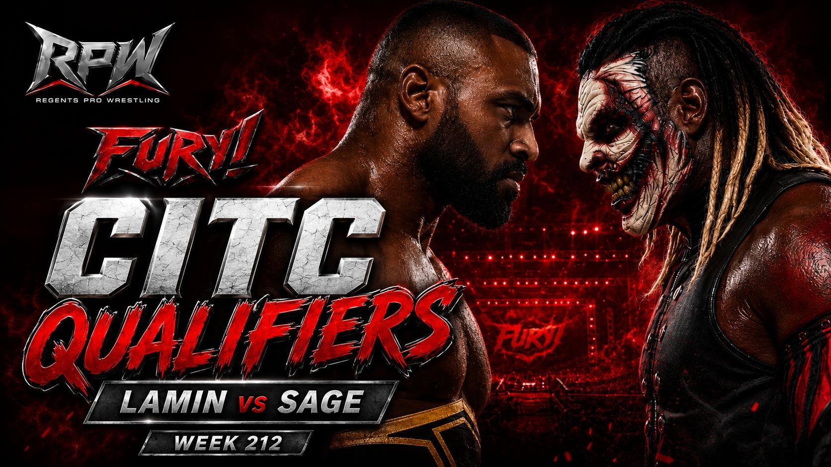 Discovery splash banner for Regents Pro Wrestling Discord server