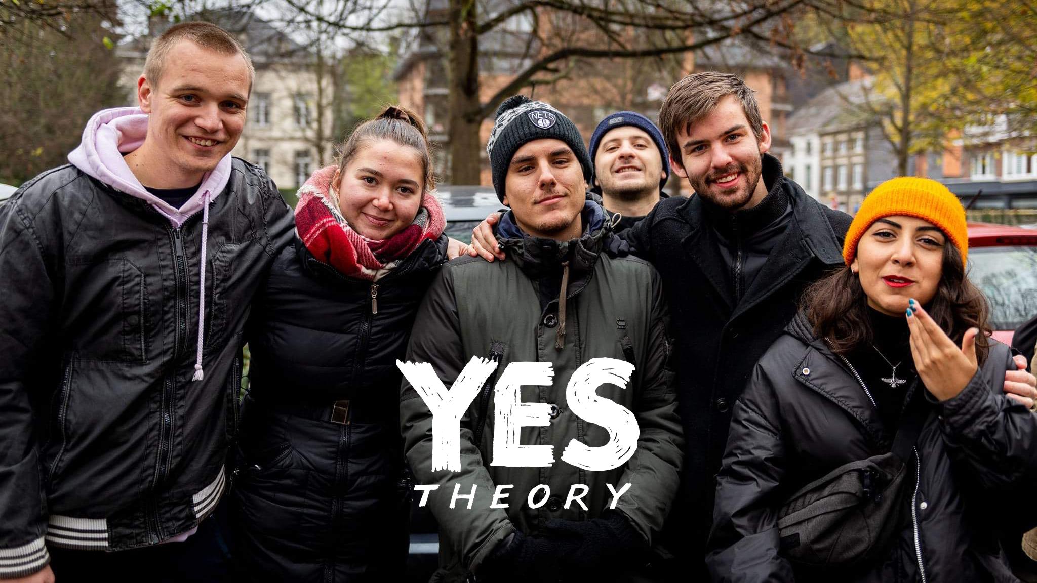 Discovery splash banner for Yes Theory Fam Discord server
