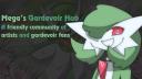 Discovery splash banner for Mega's Gardevoir Hub 💚 Discord server