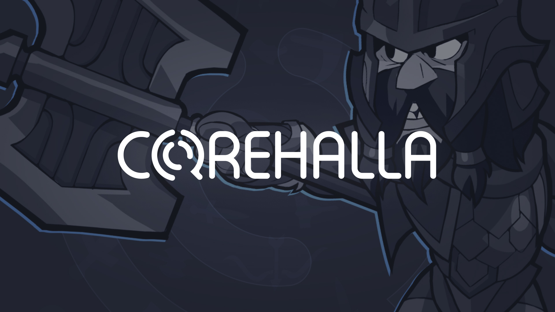 Discovery splash banner for Corehalla Discord server