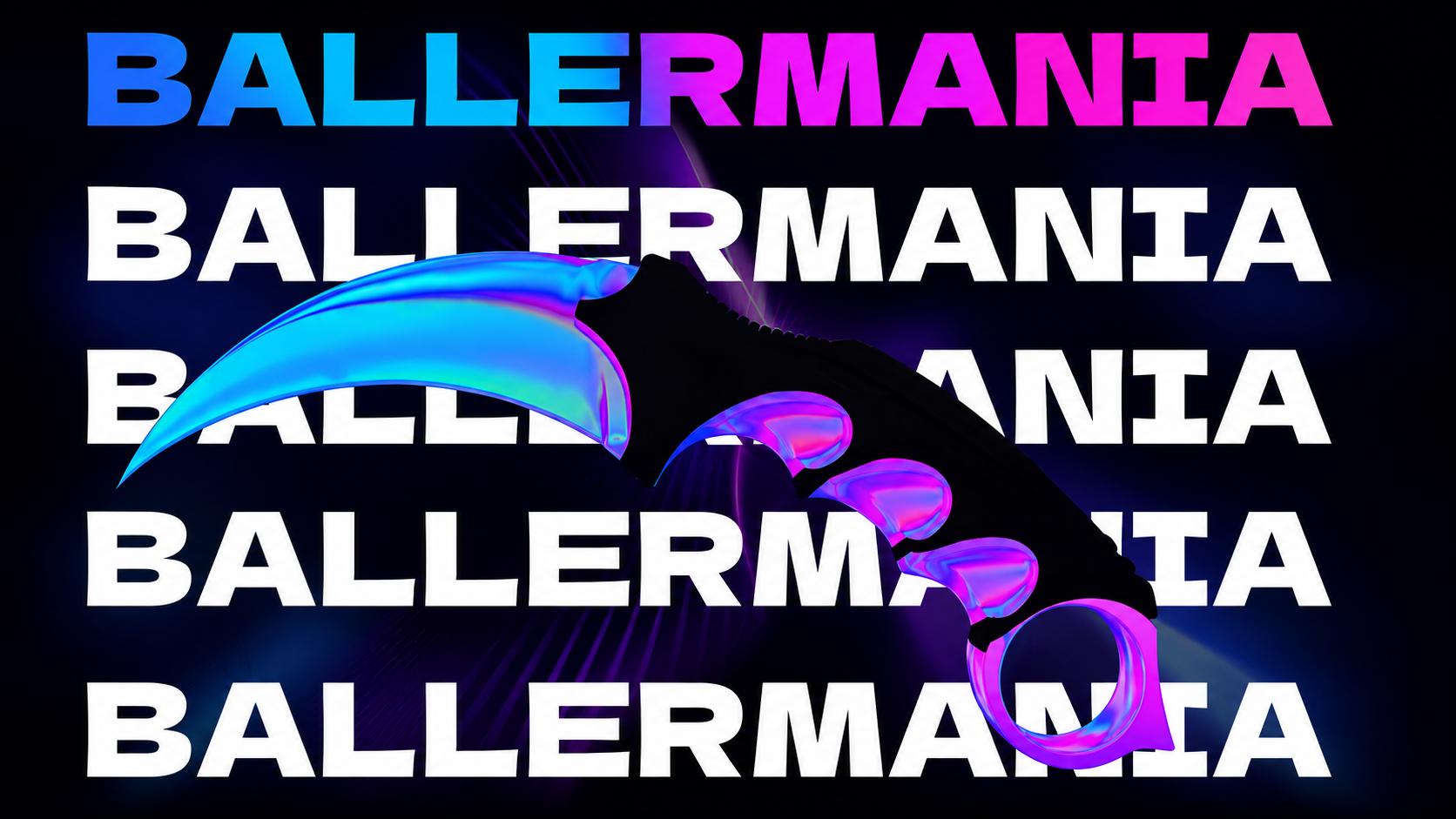 Discovery splash banner for CS2 BallerMania Deutsch Discord server