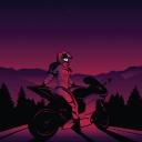 Discovery splash banner for Nightride FM Discord server