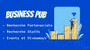 Discovery splash banner for 📬・Business Pub™ | Recrute Discord server