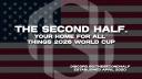 Discovery splash banner for The Second Half Discord server