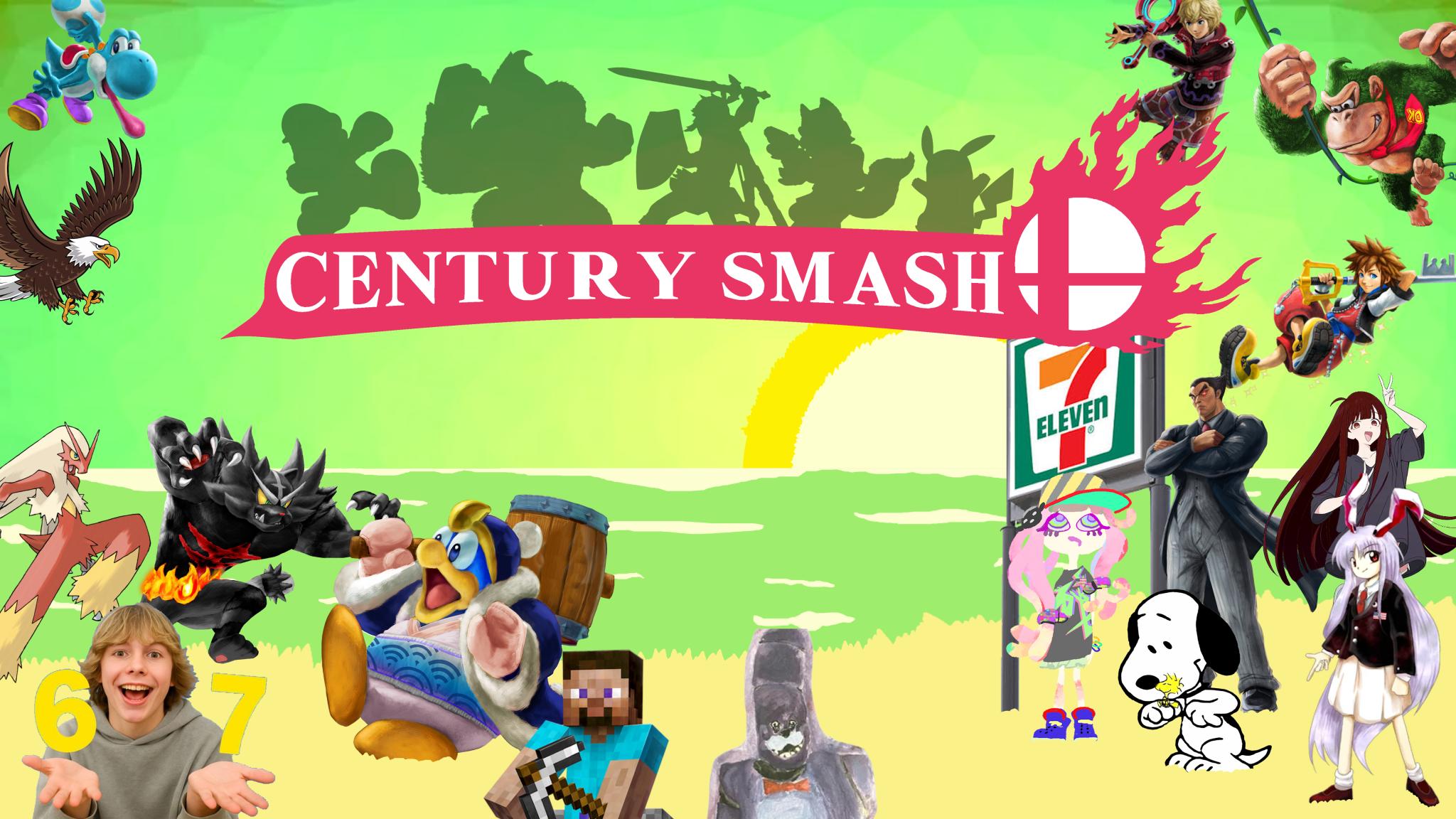 Discovery splash banner for ☆ Century Smash ☆ Discord server