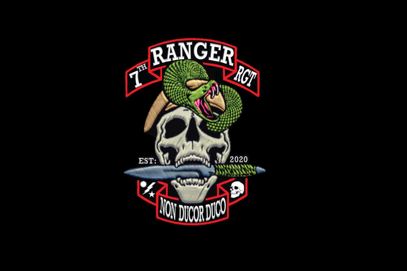 Discovery splash banner for 7th Ranger Regiment Discord server