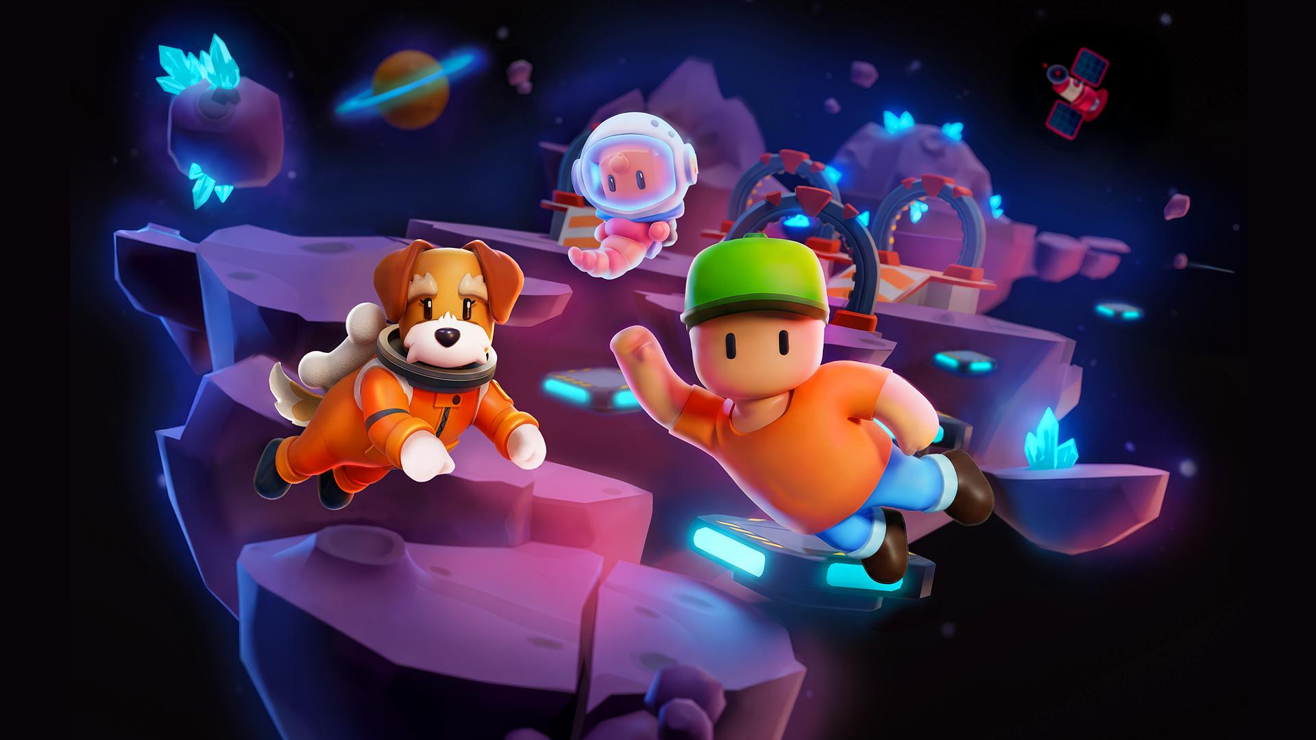 Discovery splash banner for Stumble Guys Discord server