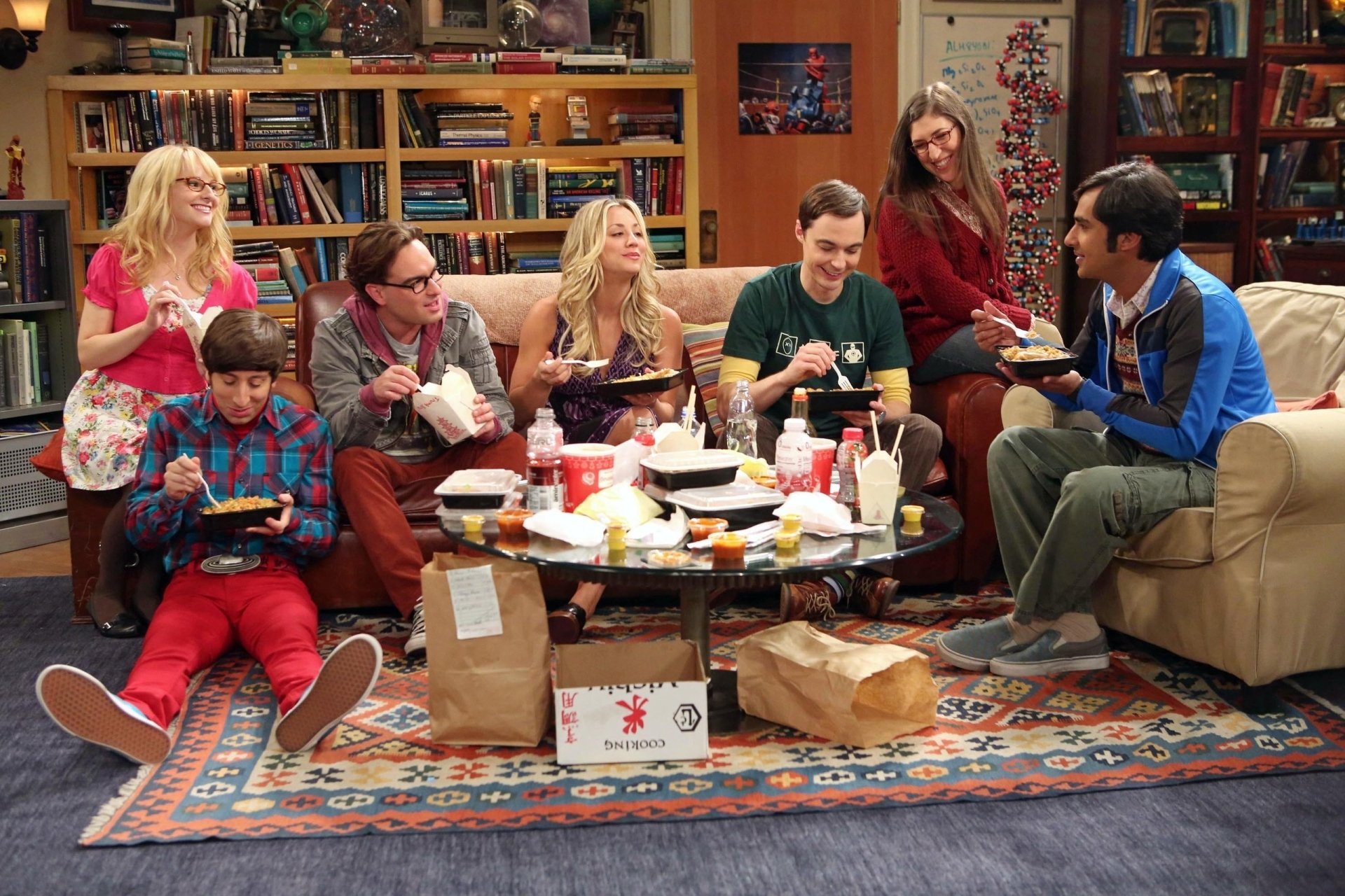 Discovery splash banner for The Big Bang Theory Discord server