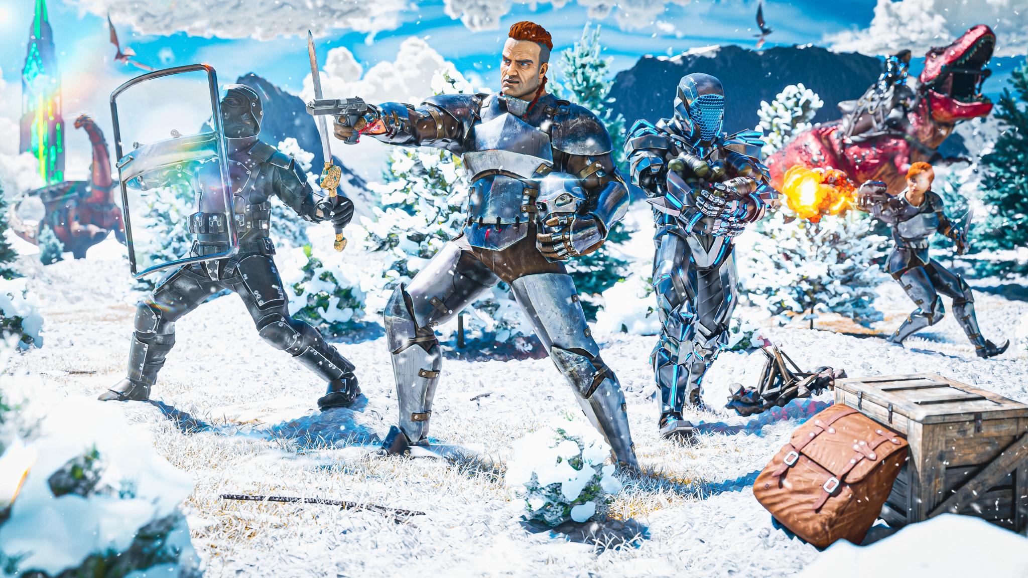 Discovery splash banner for Quicks 100x | Ark Discord server