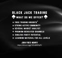Discovery splash banner for BlackJackTrading Discord server