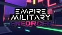Discovery splash banner for Empire Military Discord server