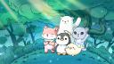 Discovery splash banner for Huddle Discord server