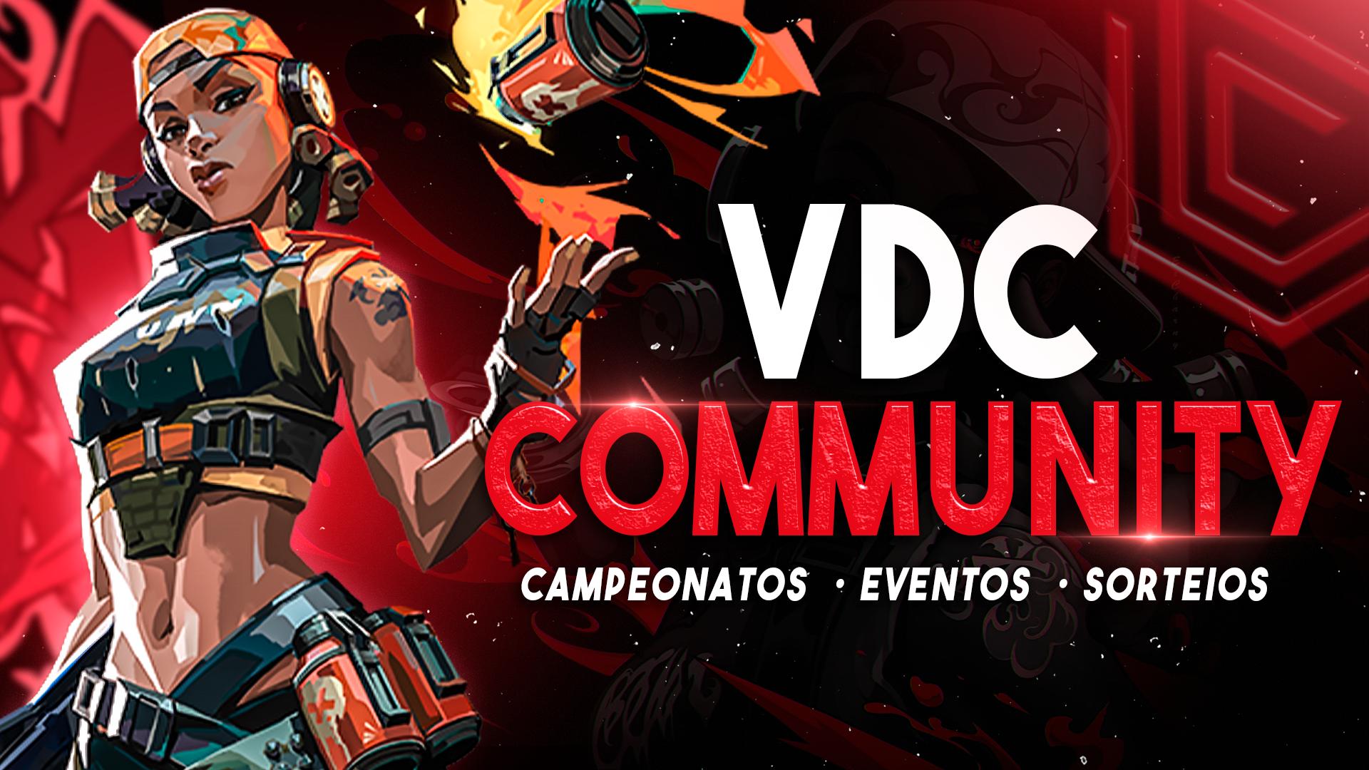 Discovery splash banner for KBM│VDC Community・VALORANT Discord server