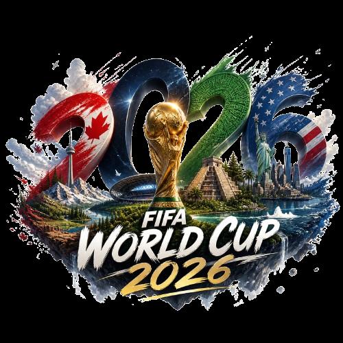 Discovery splash banner for World Cup 2026 Discord server