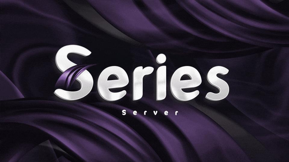 Discovery splash banner for Series. Discord server