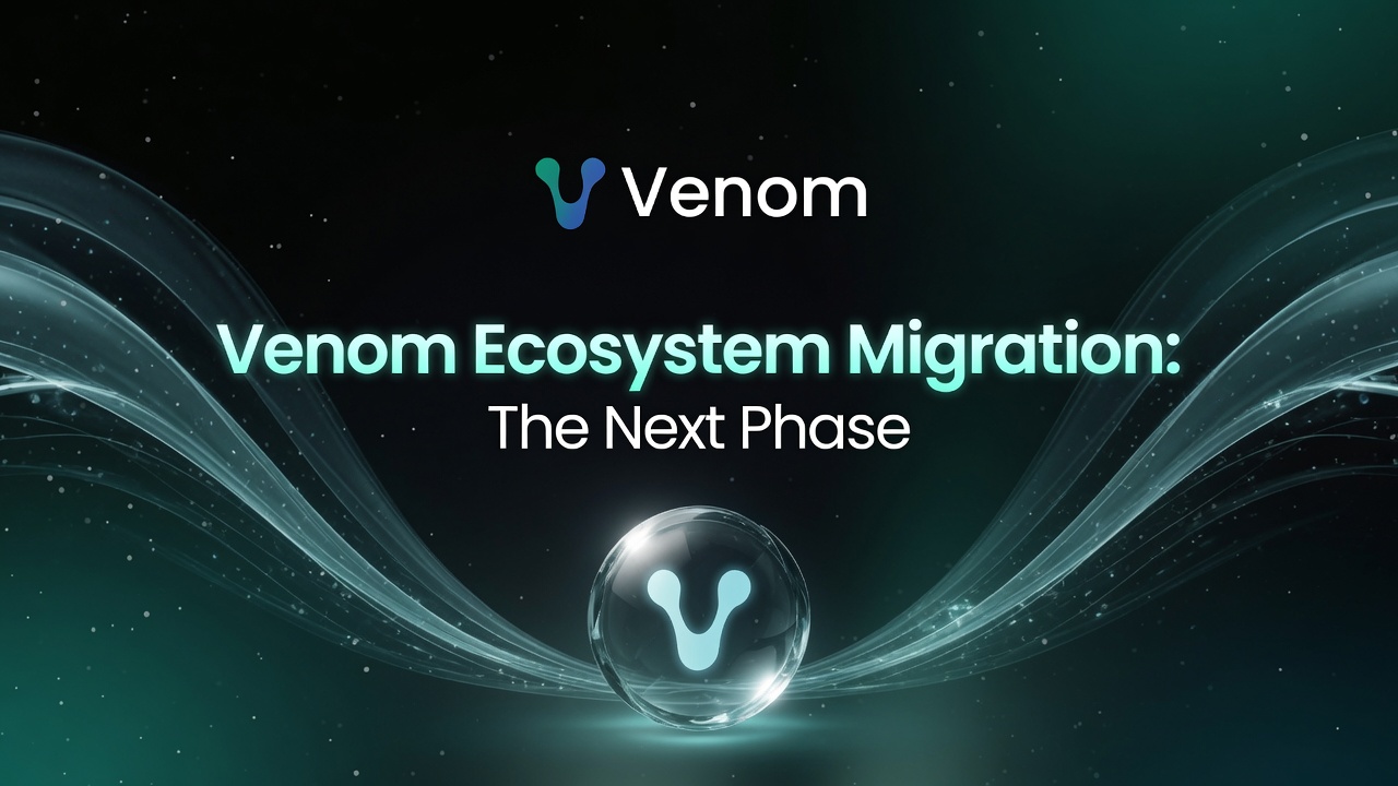 Discovery splash banner for Venom Foundation (The New Venom Mainnet Is Live) Discord server