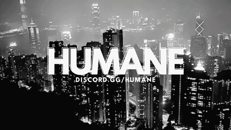 Discovery splash banner for Humane™ Discord server