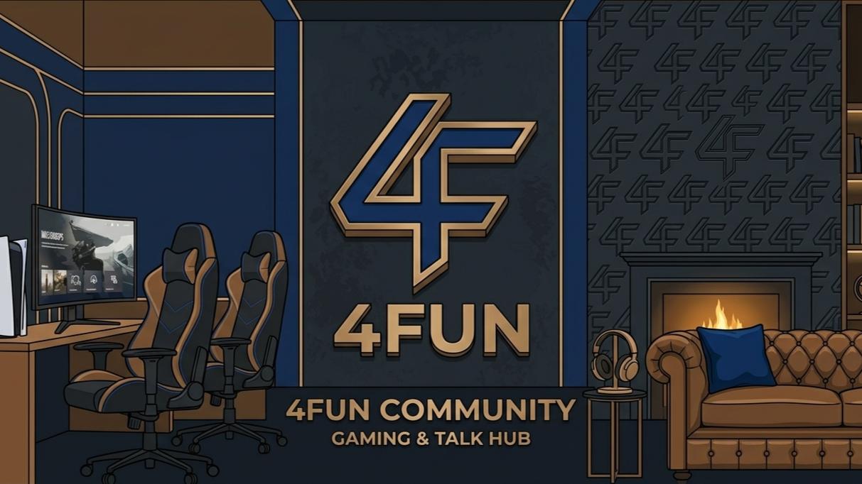 Discovery splash banner for 4Fun Community Discord server
